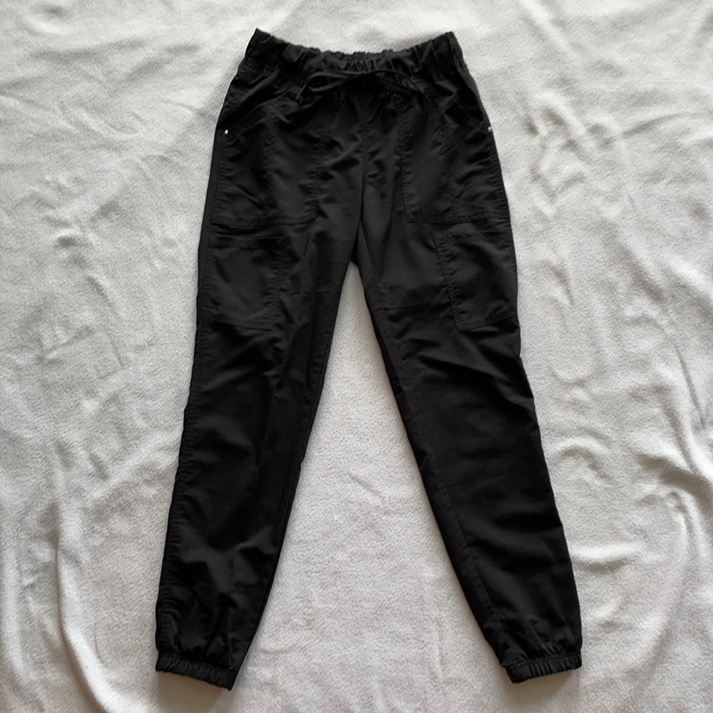 Scrubstar black jogger scrub bottoms